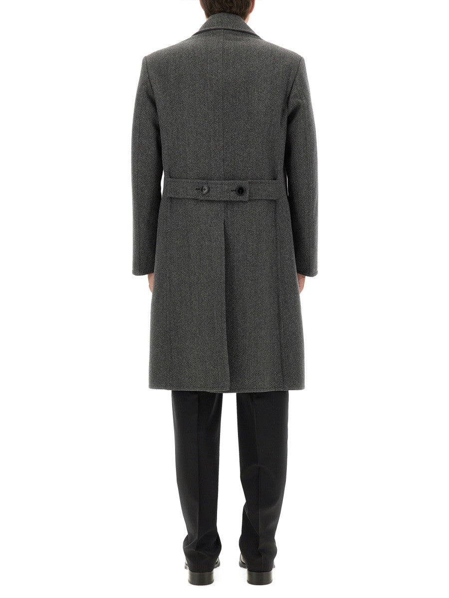 DOUBLE-BREASTED COAT