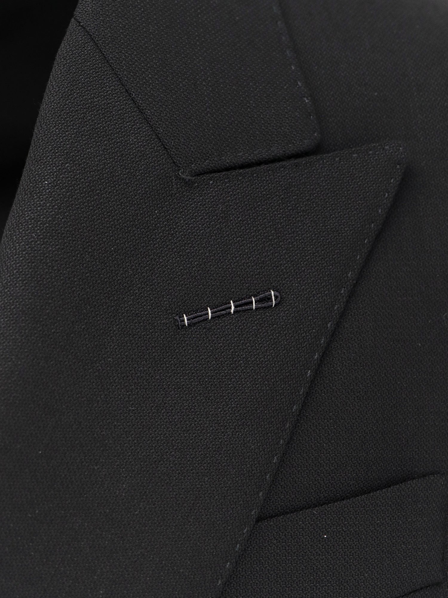 Double-breasted wool blazer