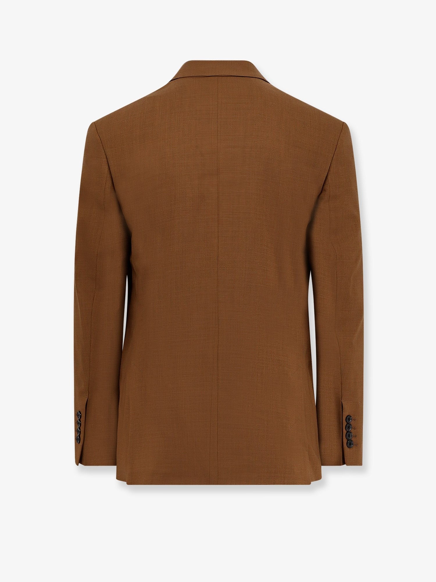 Double-breasted wool blazer