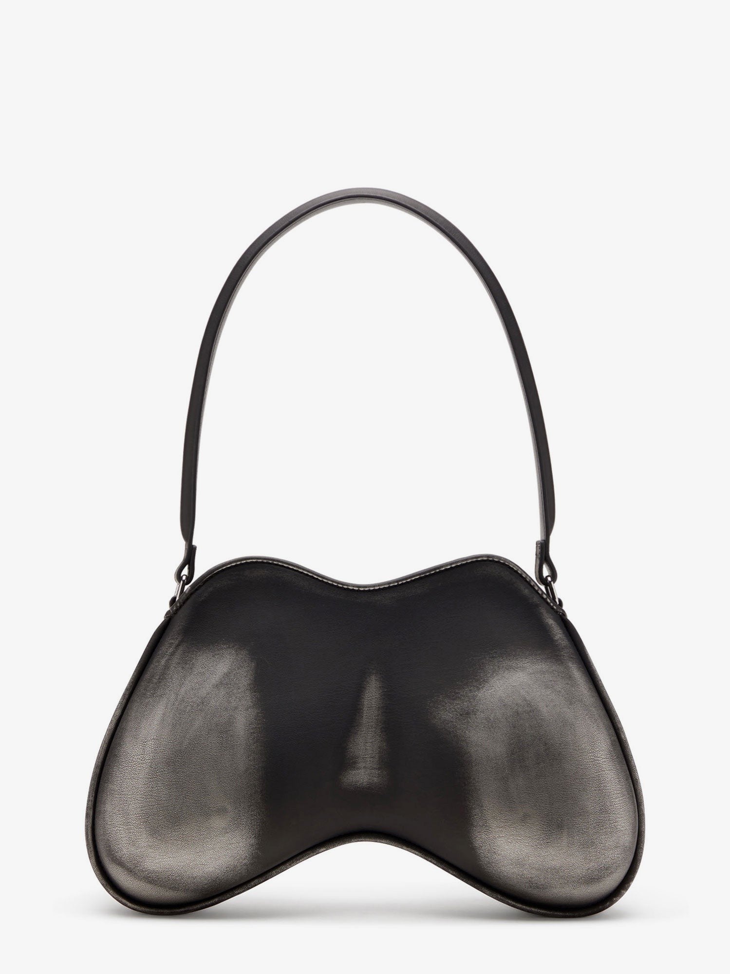 Double-D shoulder PU shoulder bag