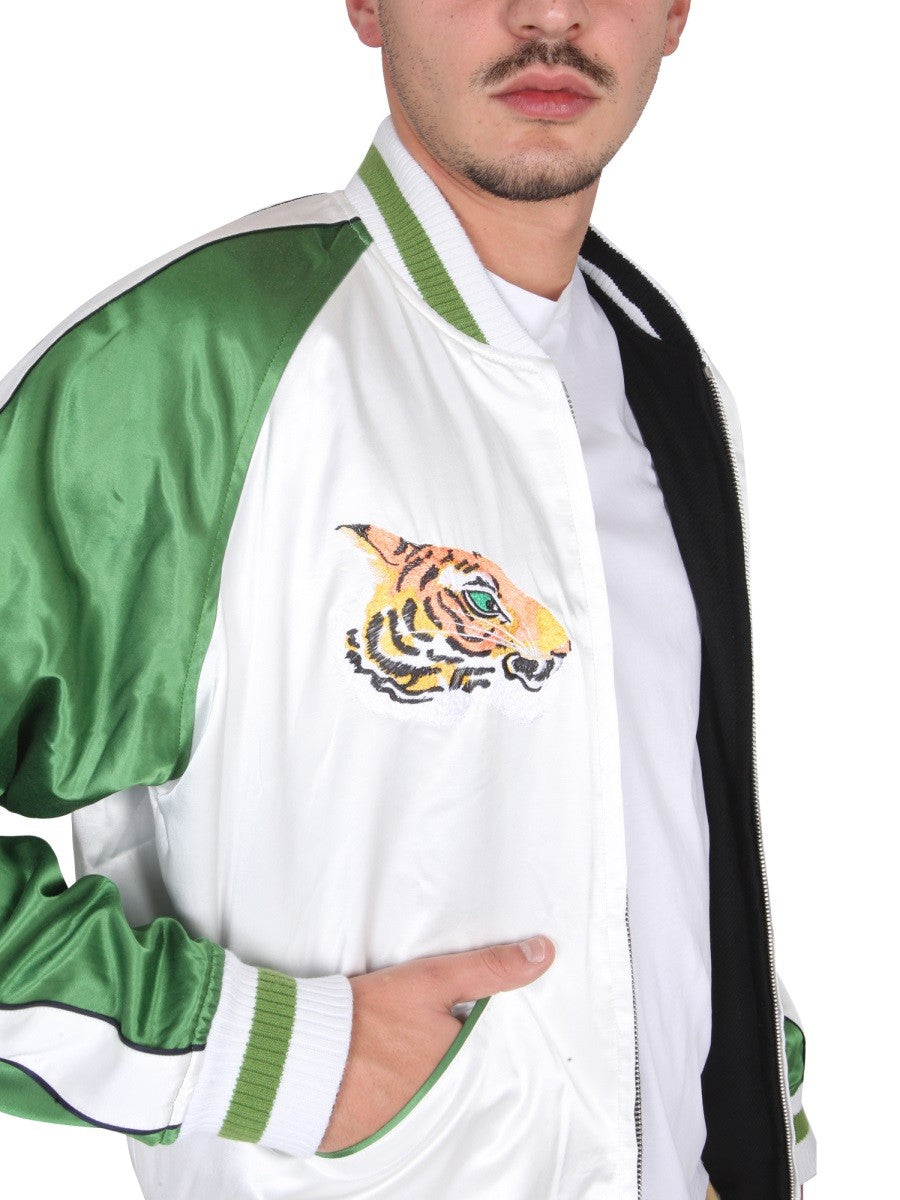 DOUBLE FACE BOMBER JACKET "FRANCE JAPAN"