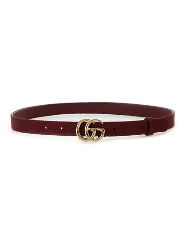 DOUBLE G BUCKLE BELT