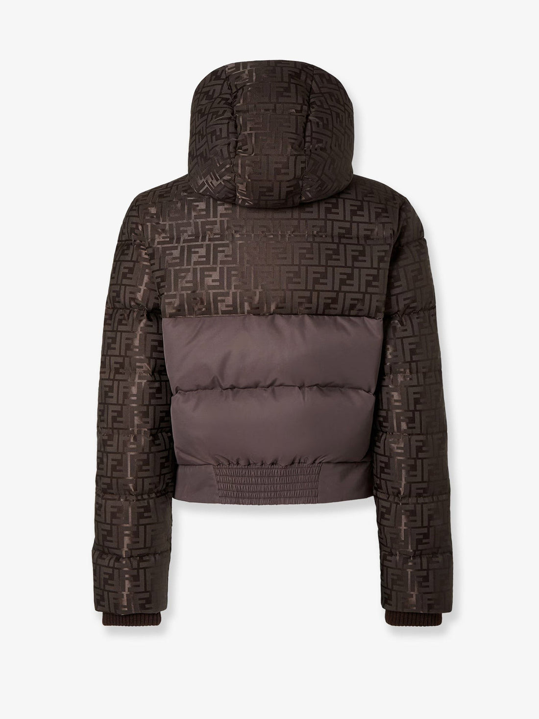 Down Jacket with FF Jacquard insert