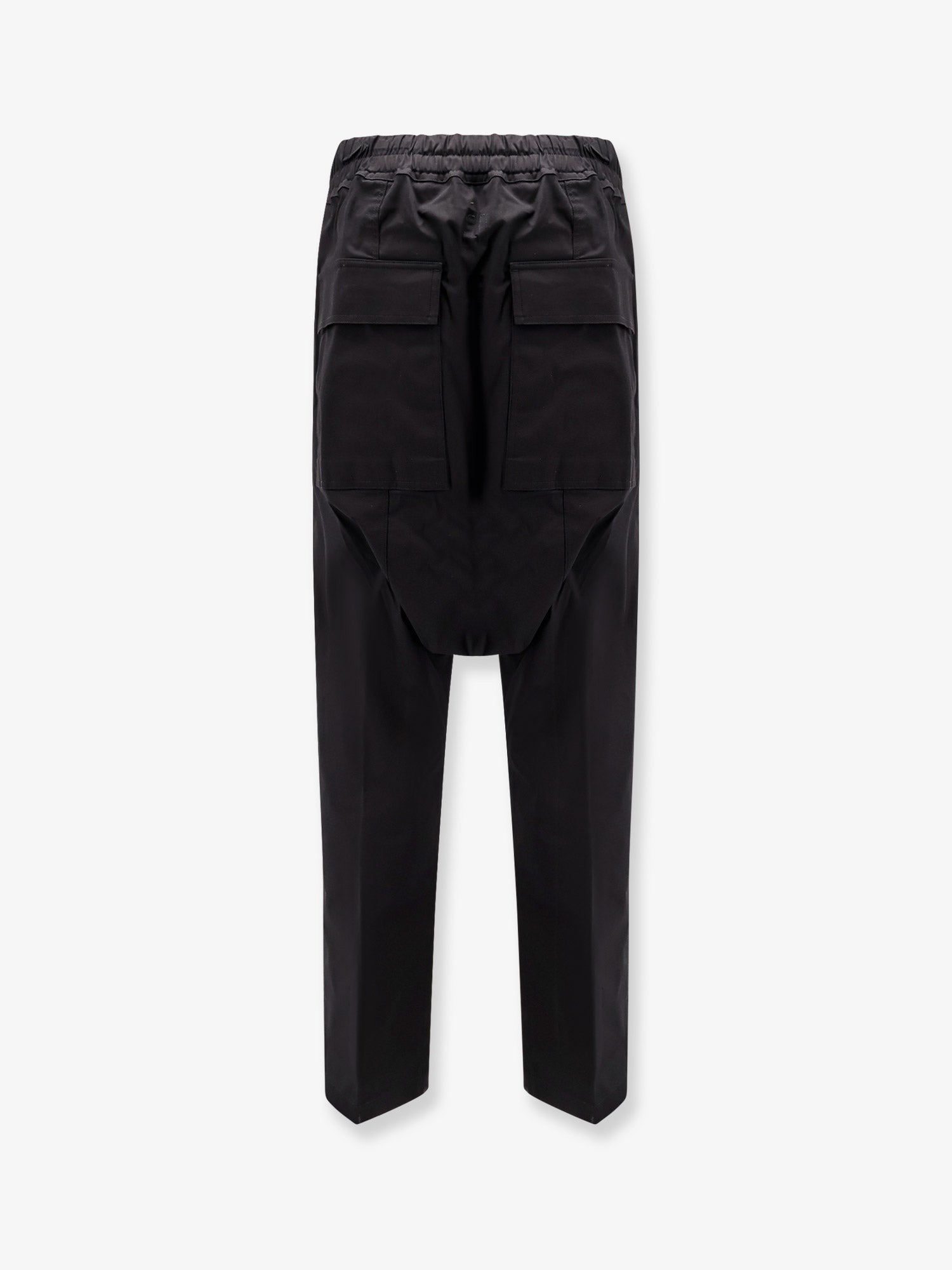 Drawstring Long certified cotton trousers