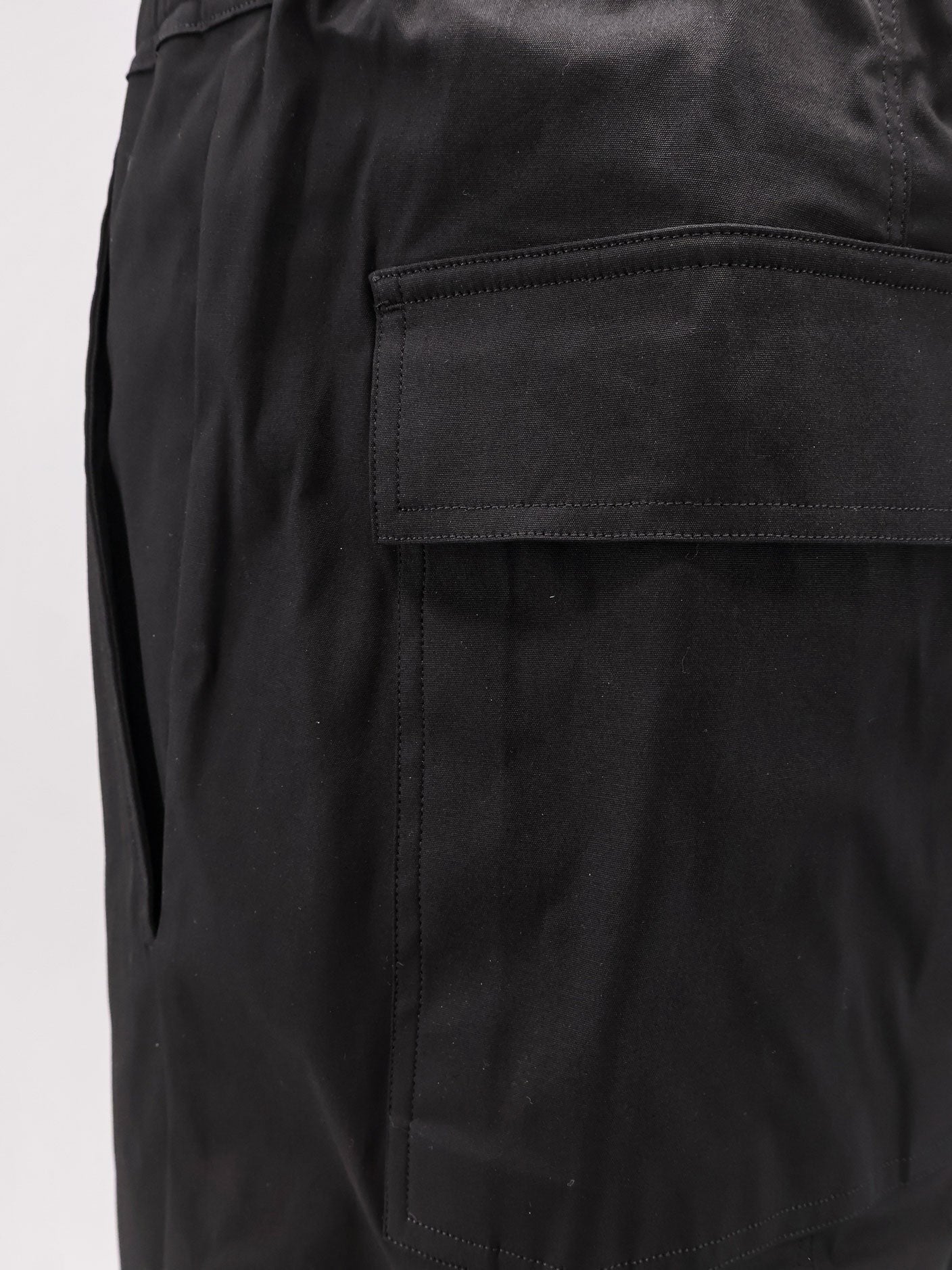 Drawstring Long certified cotton trousers