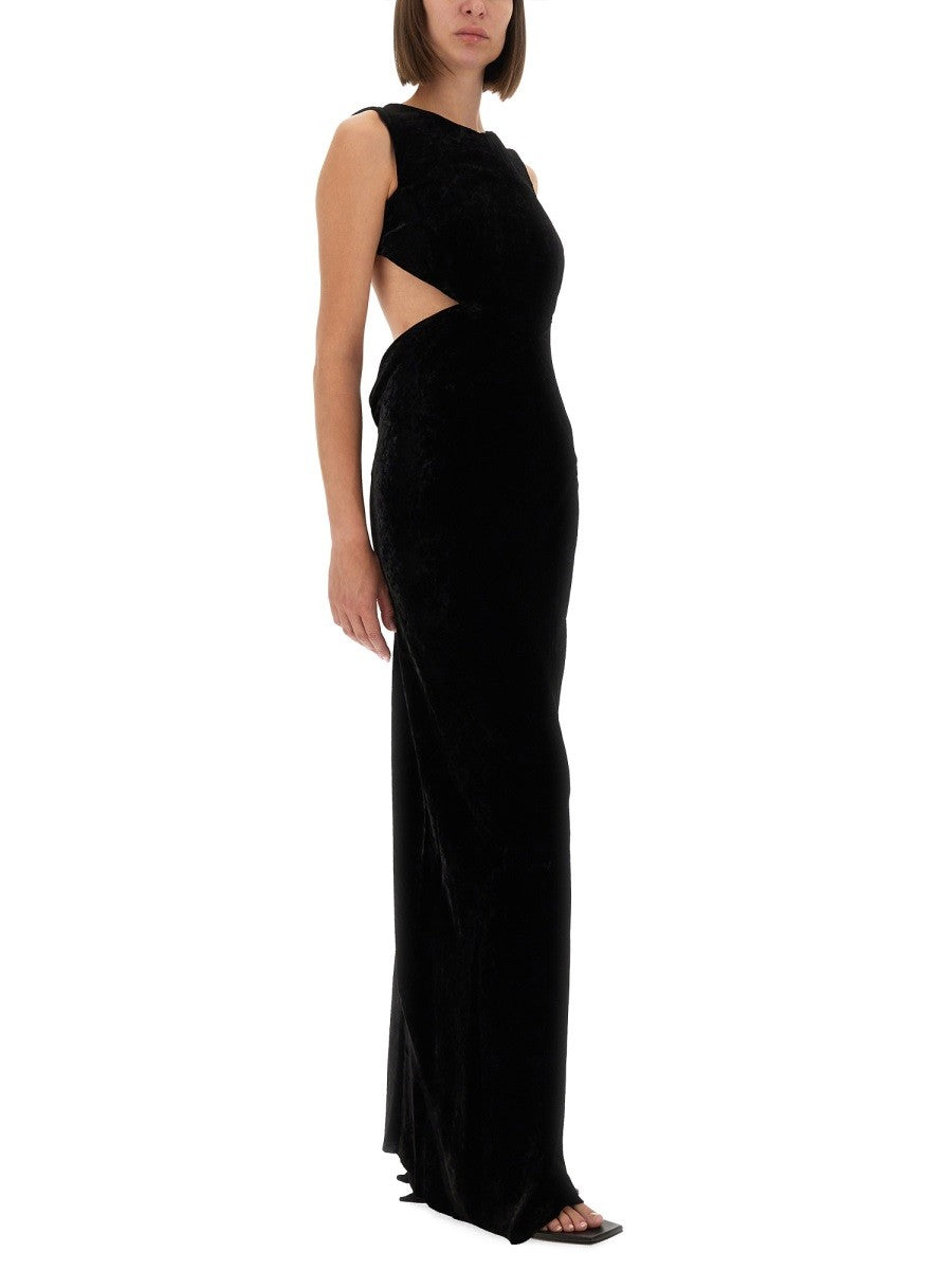 DRESS WITH OPEN BACK