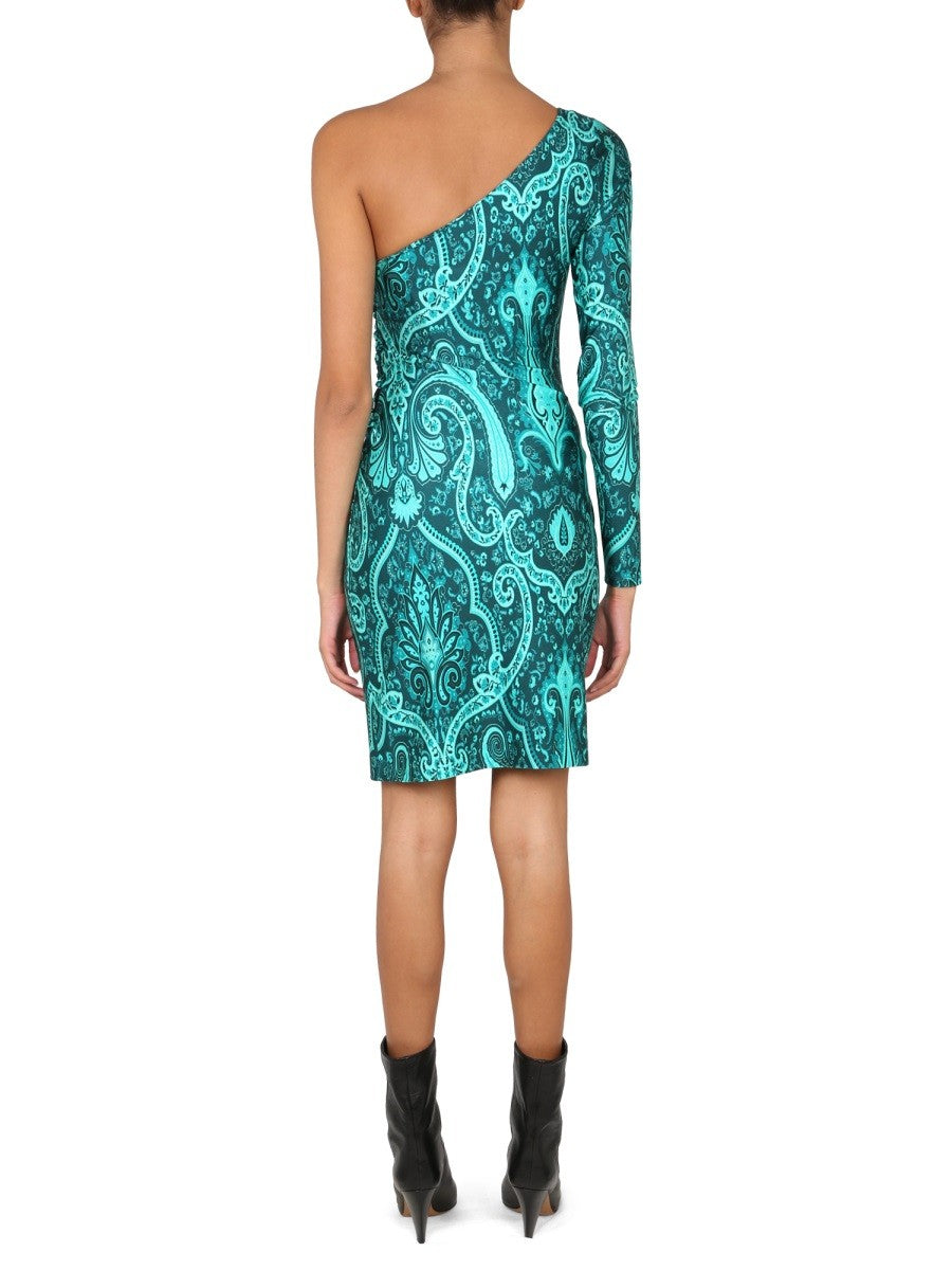 DRESS WITH PAISLEY DESIGNS