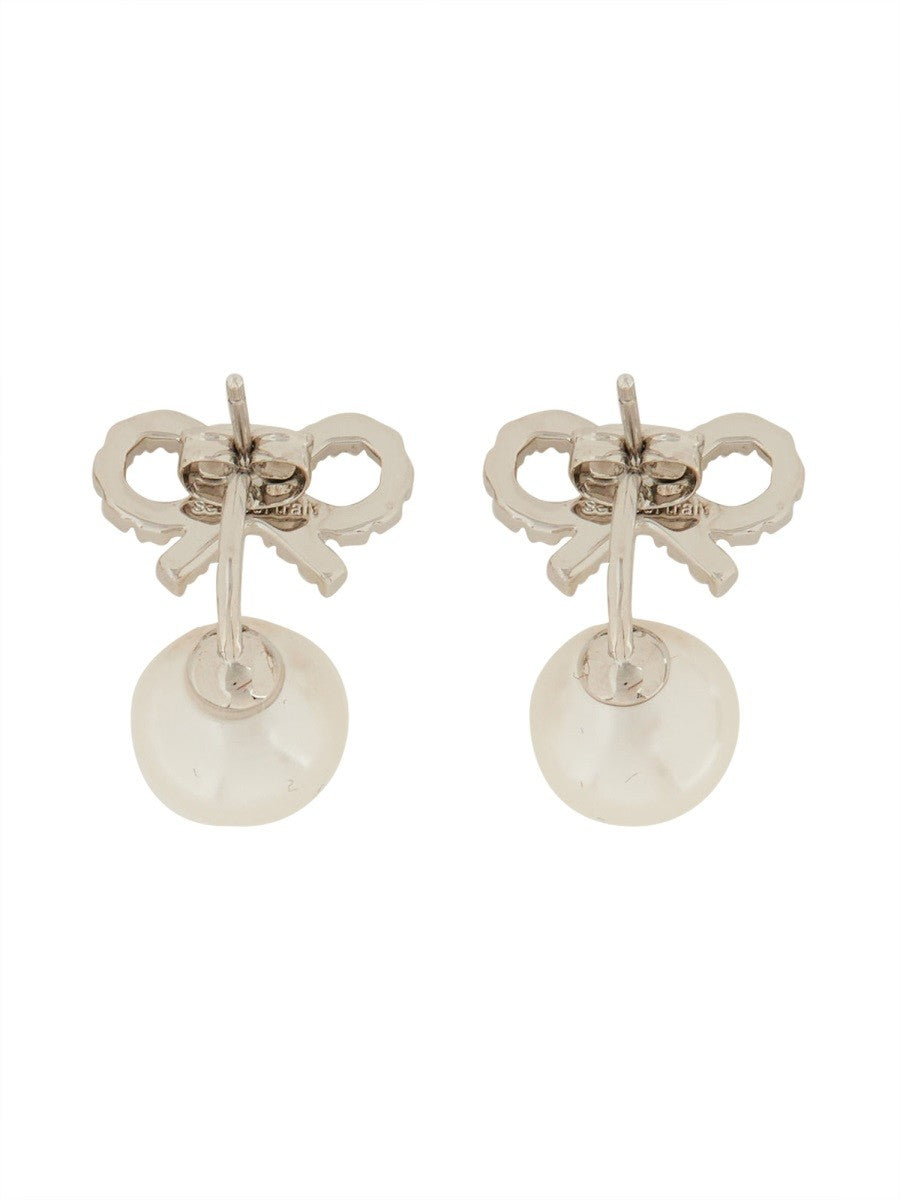 EARRINGS WITH BOW