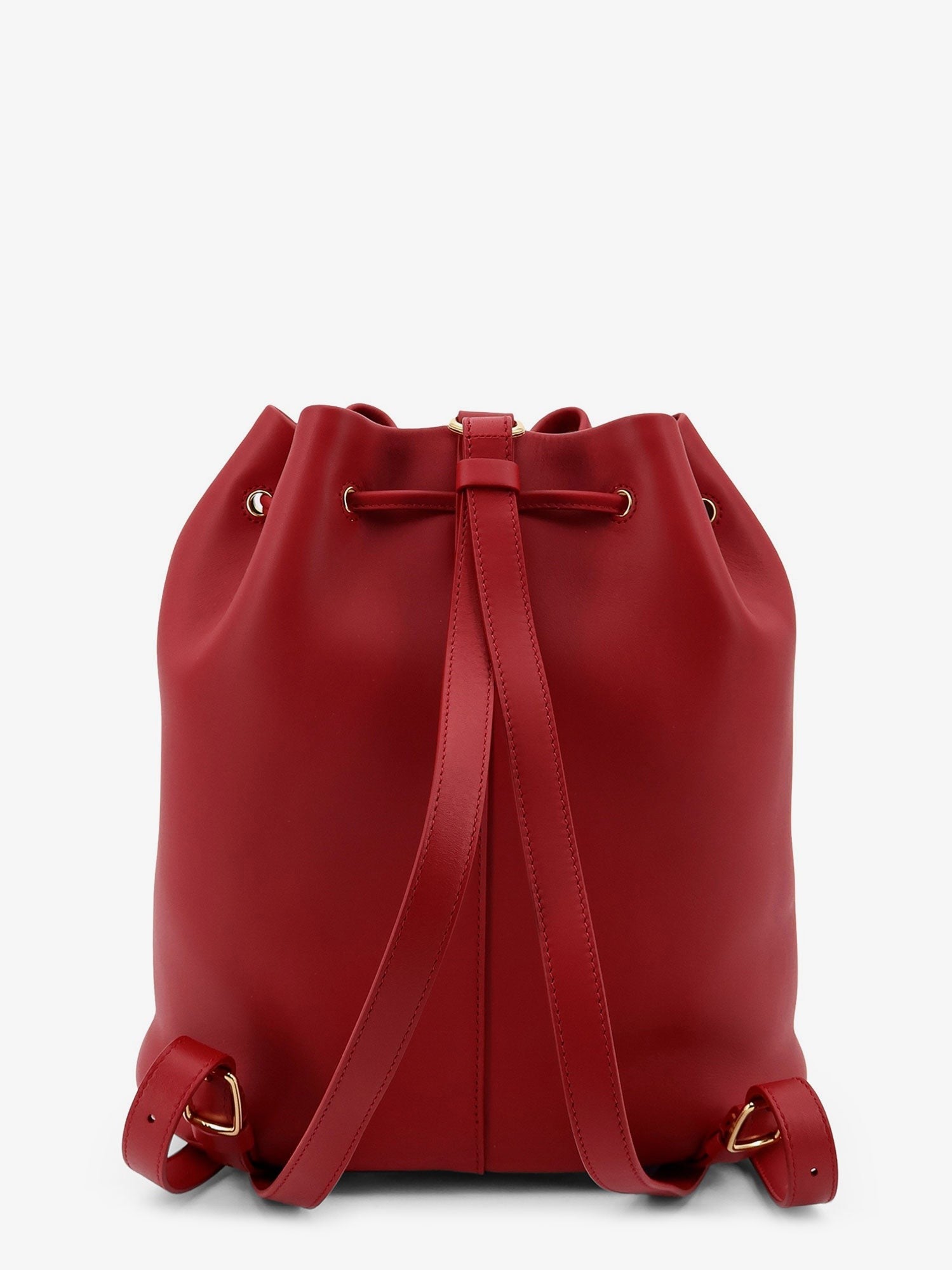 Extra Drawstring L27 leather backpack