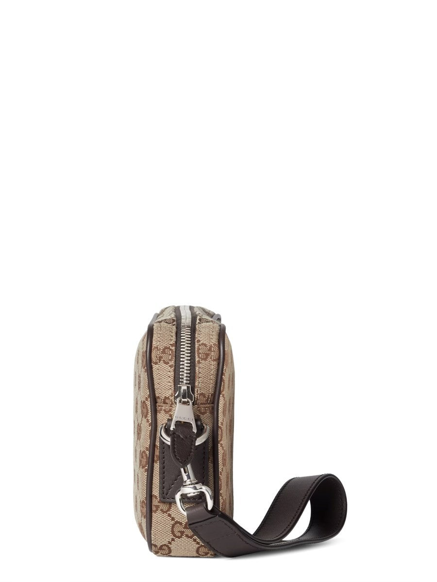 FABRIC SHOULDER BAG "GG" SMALL