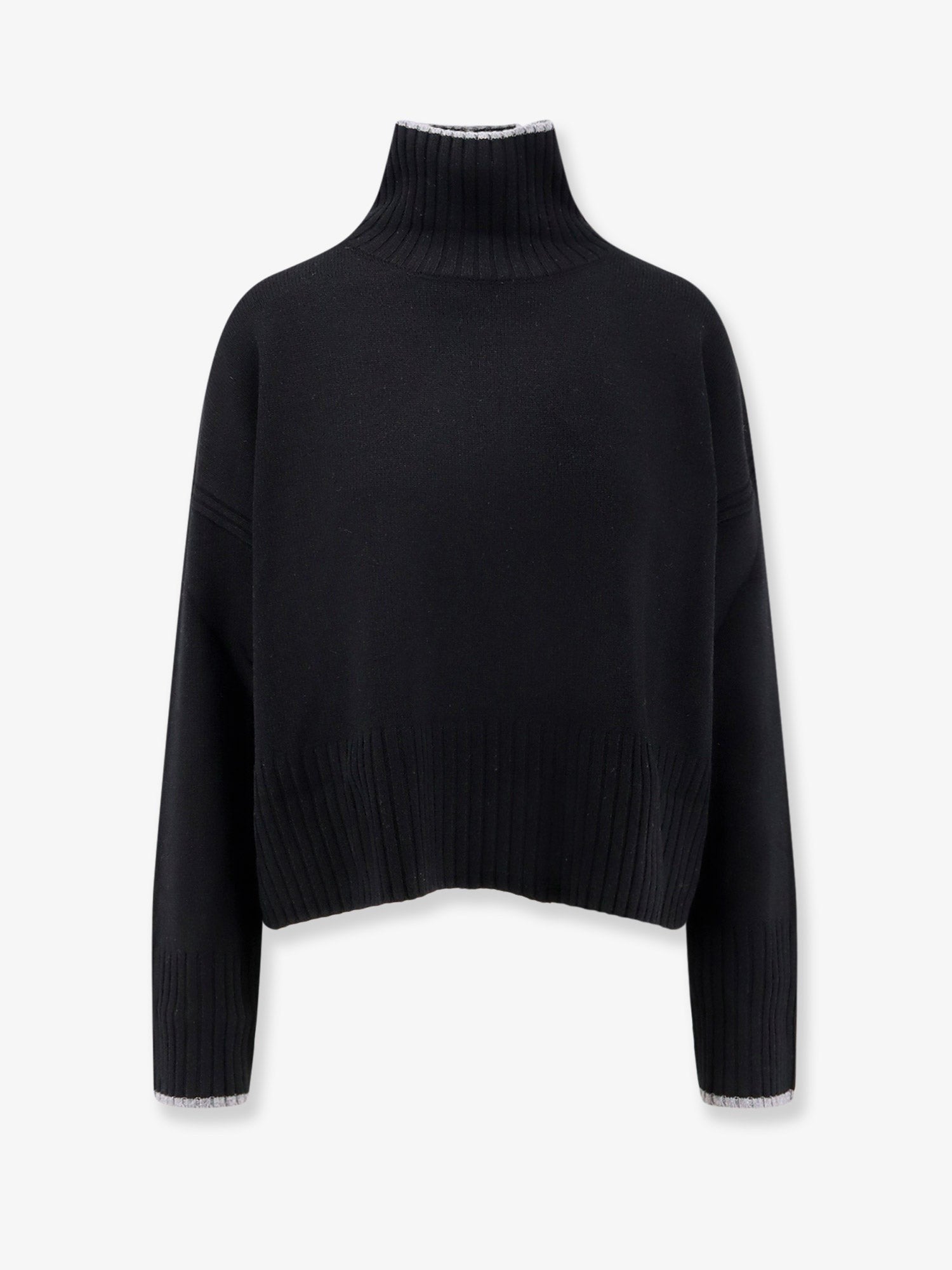 Falkland wool and cashmere turtleneck sweater