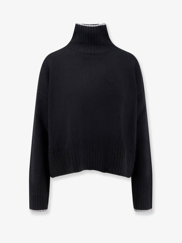 Falkland wool and cashmere turtleneck sweater