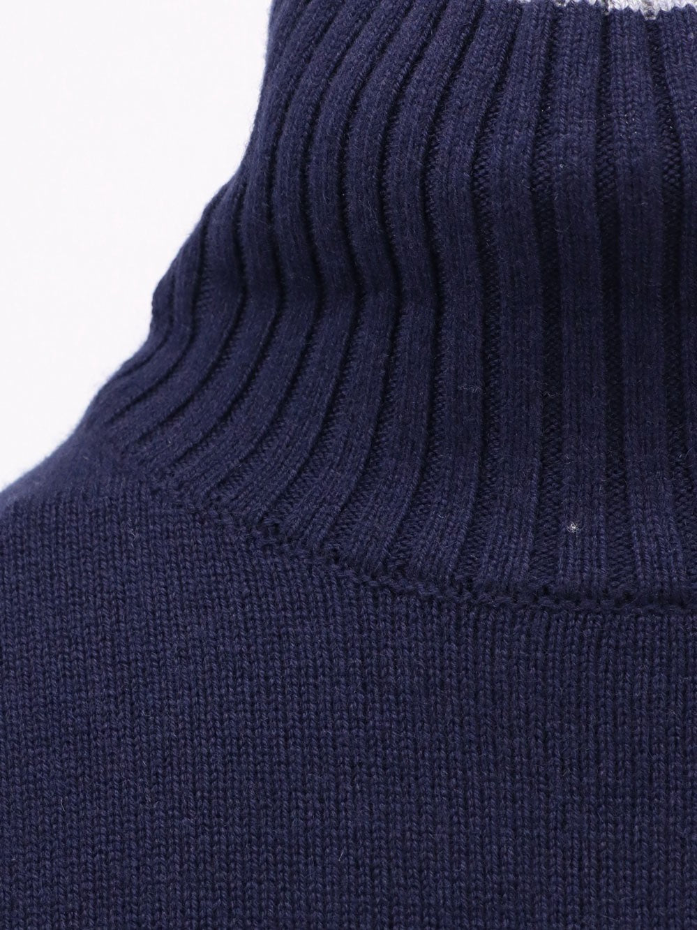 Falkland wool and cashmere turtleneck sweater