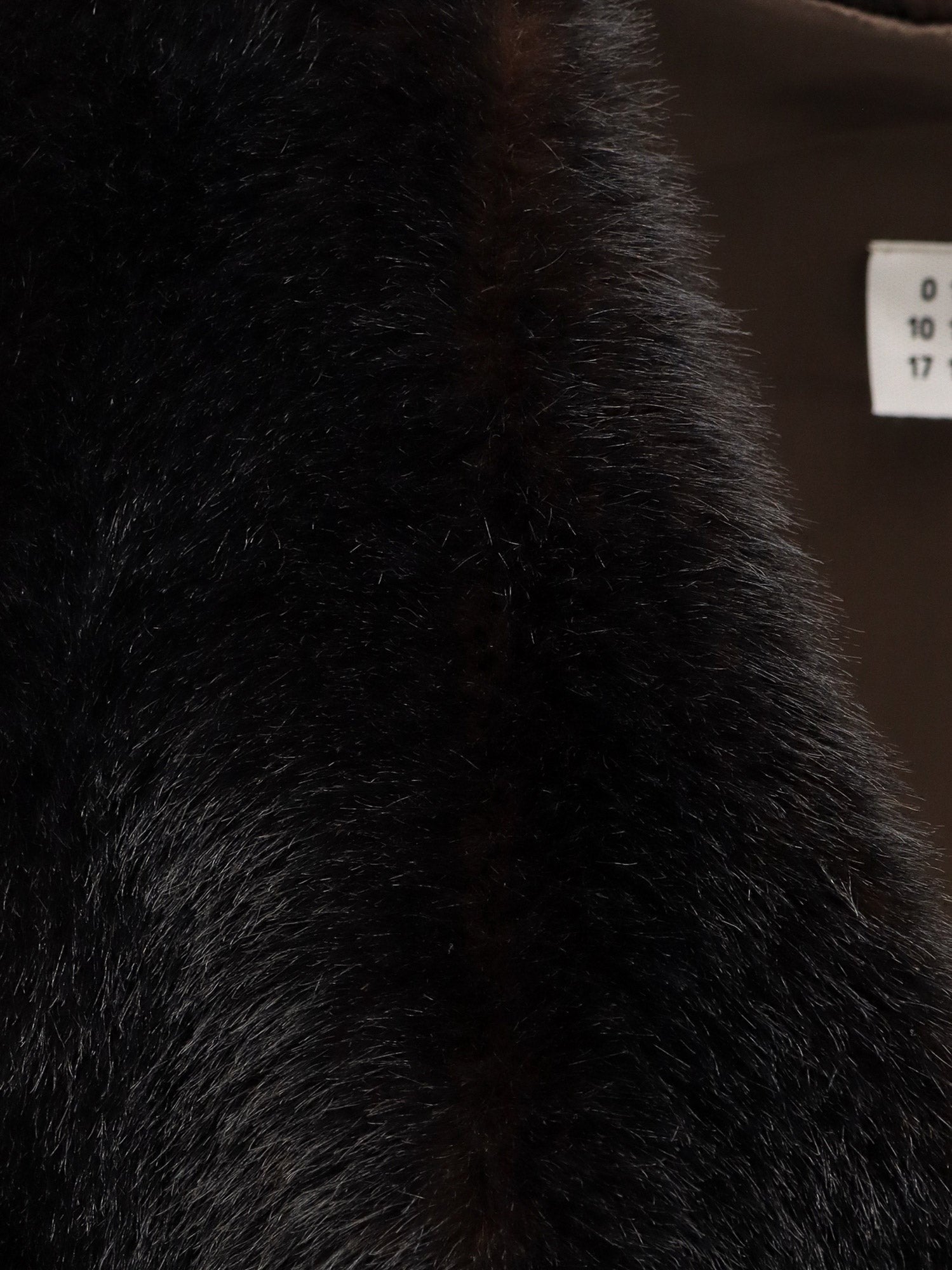 Faux shearling short dress