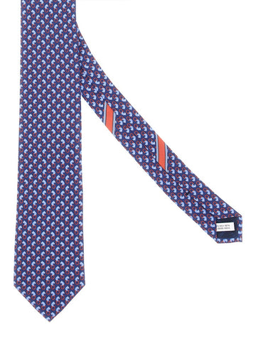 FELINE PRINT TIE