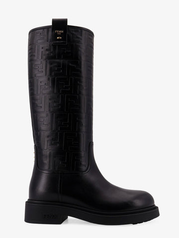 Fendi Filo leather boots