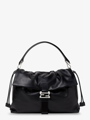 Fendi Flux Maxi Messenger leather crossbody bag
