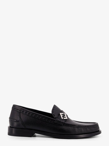 FF Metal leather loafers