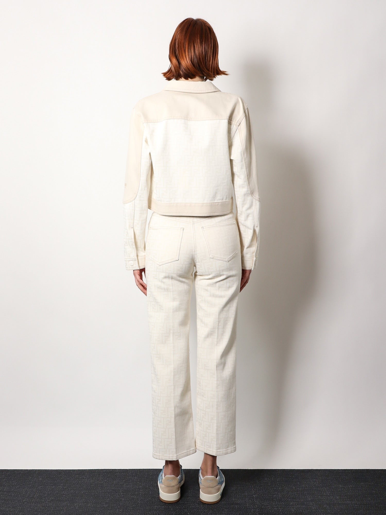 Ff off white denim jacket