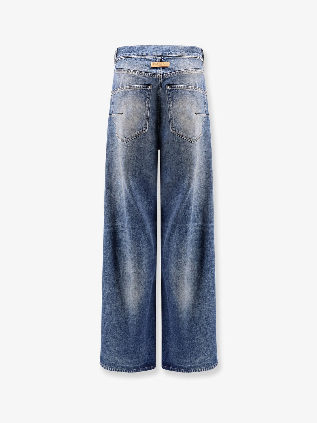 Flared Jeans with destroyed effect
