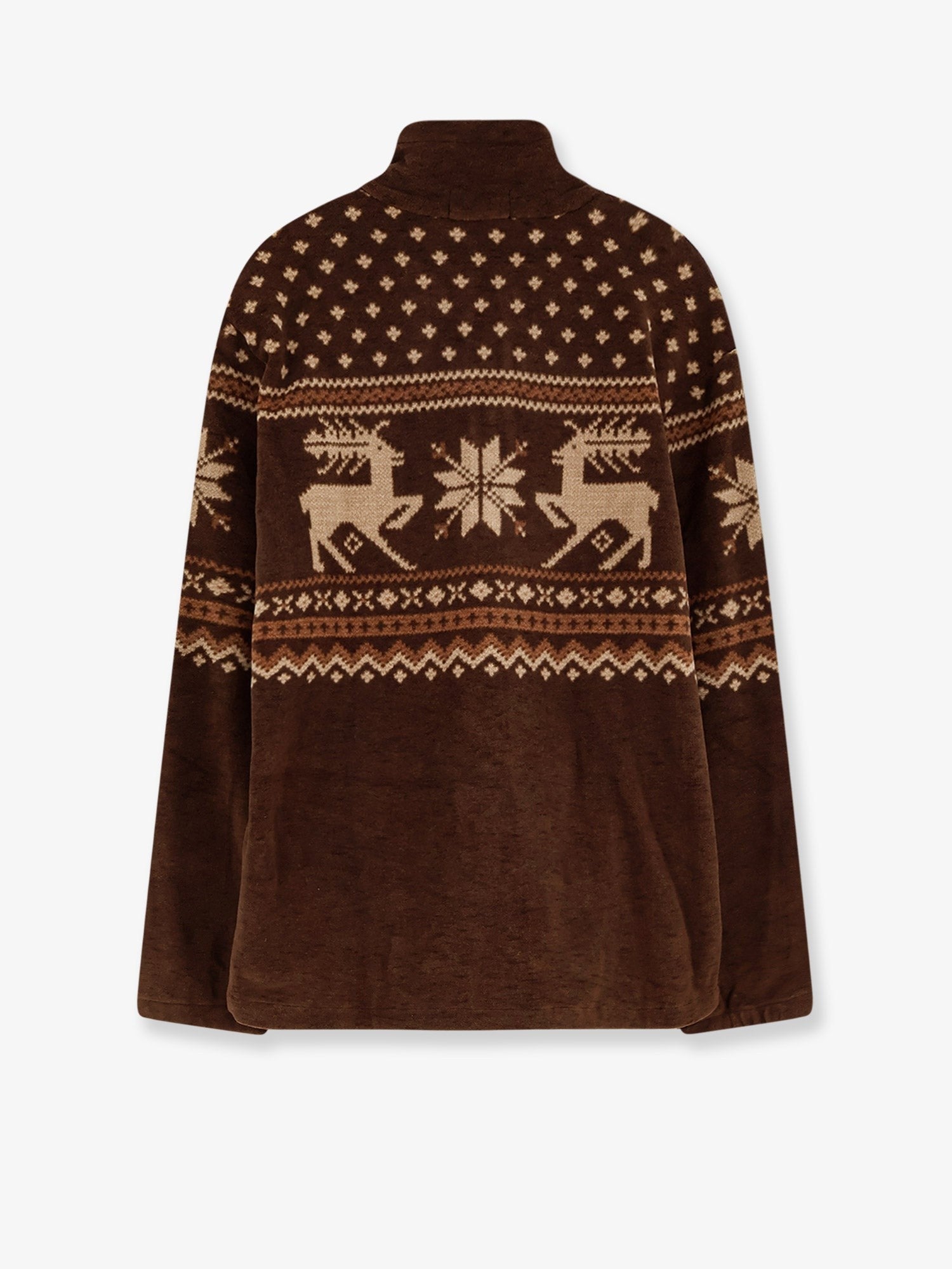 Fleece fabric sweater