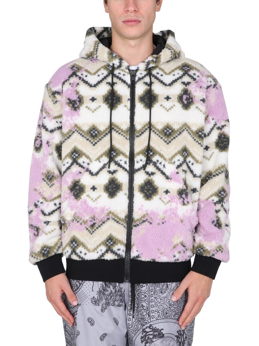 FLEECE SHERPA JACKET