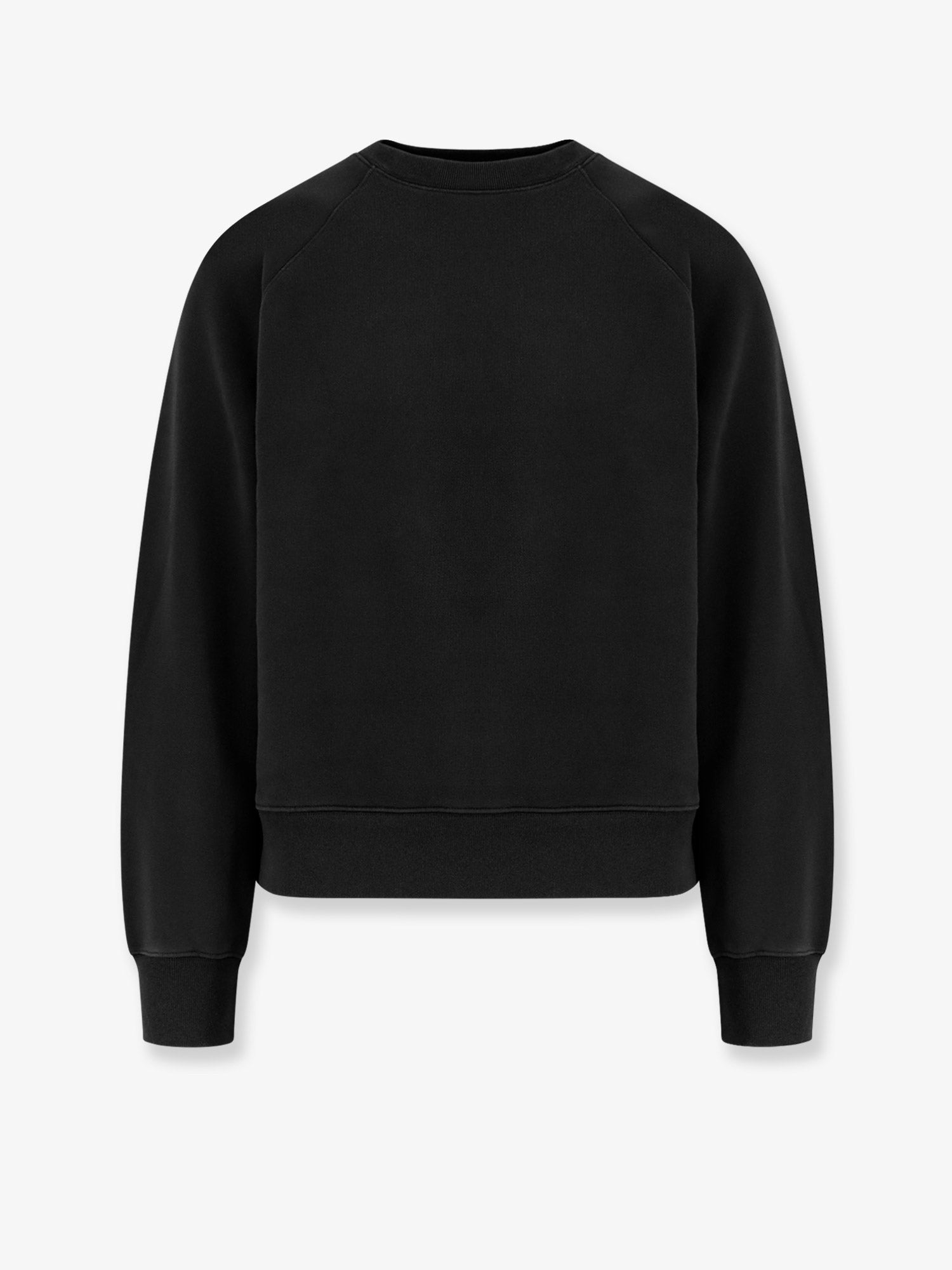 FleeceRaglan cotton blend sweatshirt