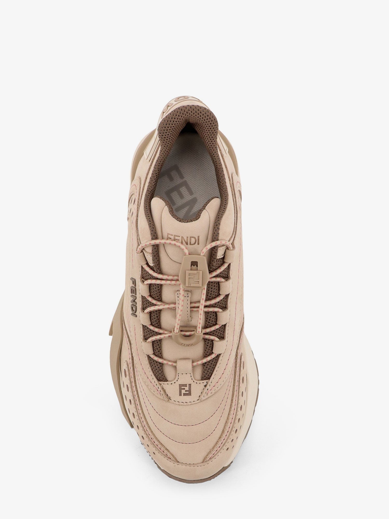 Flow sneakers with embossed logo on the side