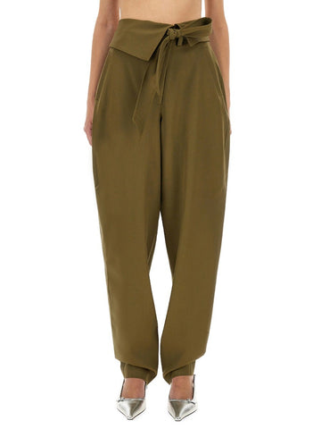 GABARDINE LONG PANTS