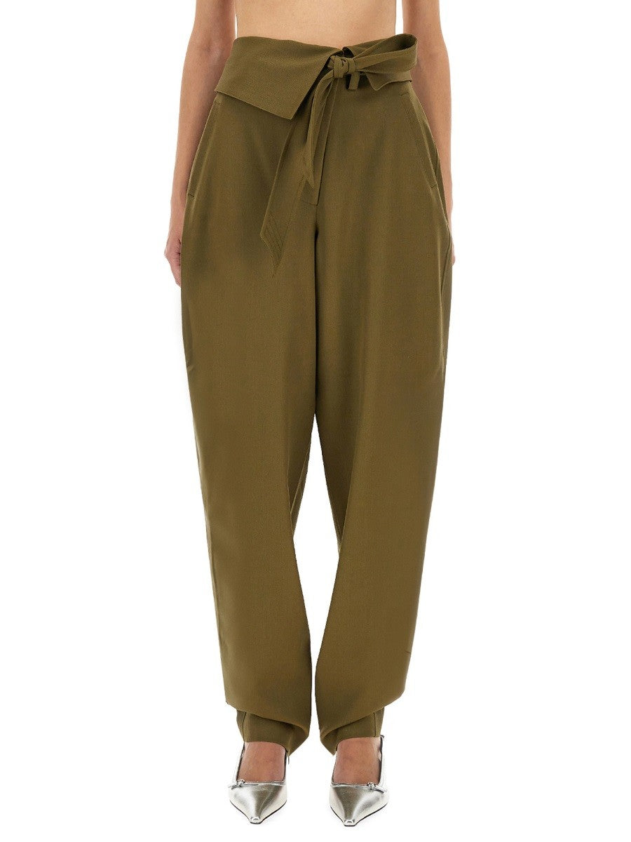 GABARDINE LONG PANTS