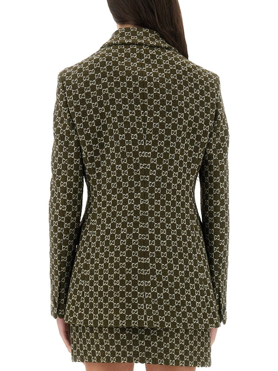 GG BOUCLÉ COTTON JACKET