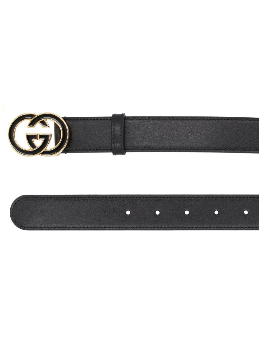 GG CROSS BUCKLE BELT