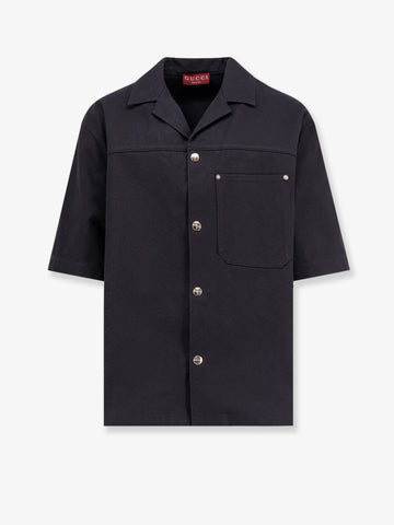 GG Jacquard cotton shirt