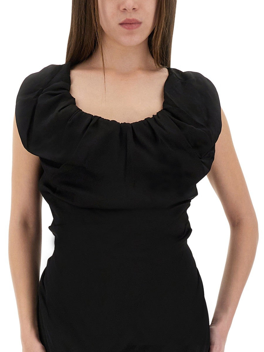 "GINNIE AMBER" LONG DRESS