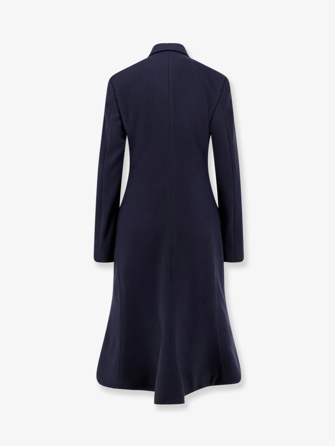Godet Midi double-breasted wool coat