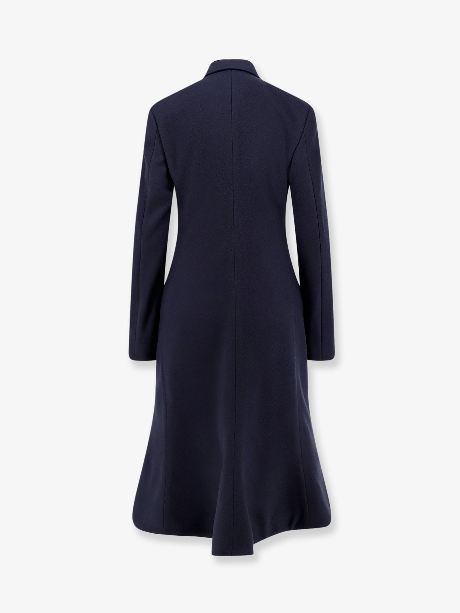 Godet Midi double-breasted wool coat