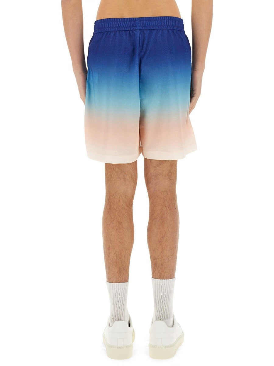"GRADIENT" FOOTBALL SHORTS
