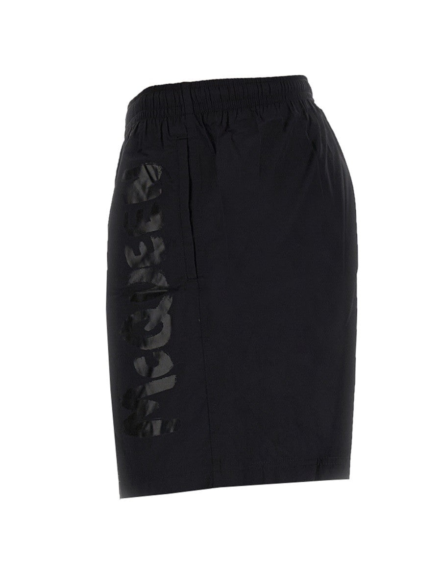 GRAFFITI LOGO SWIMSUIT