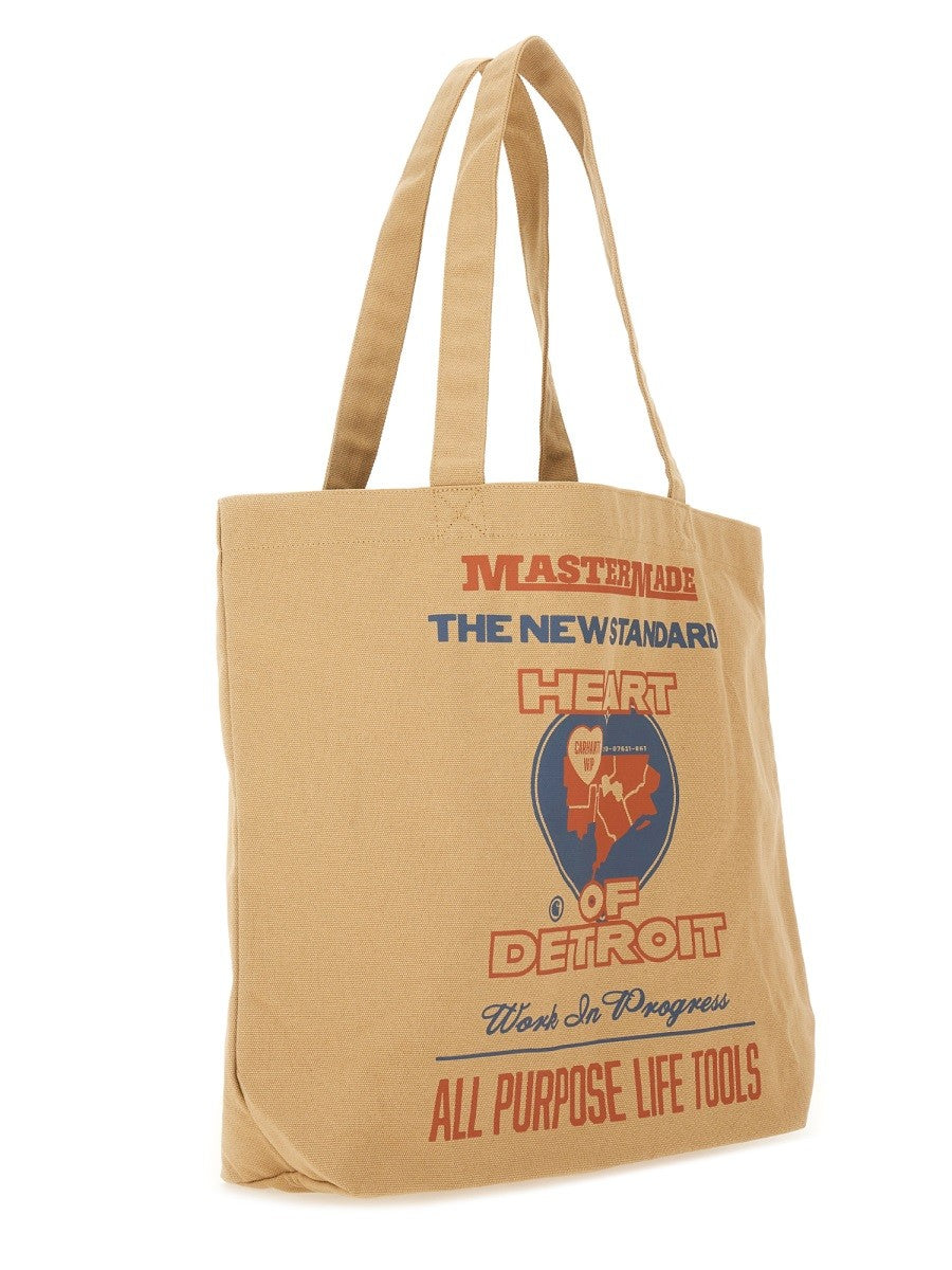 "GRAPHIC CANVAS" TOTE BAG