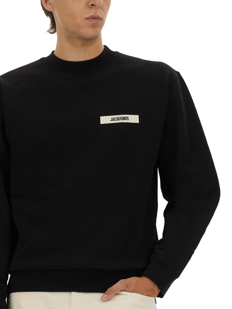 GROSGRAIN LOGO SWEATSHIRT