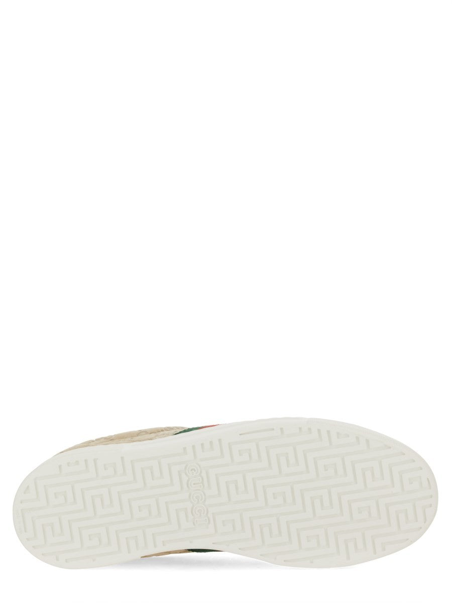 GUCCI ACE SNEAKER WITH WEB DETAIL