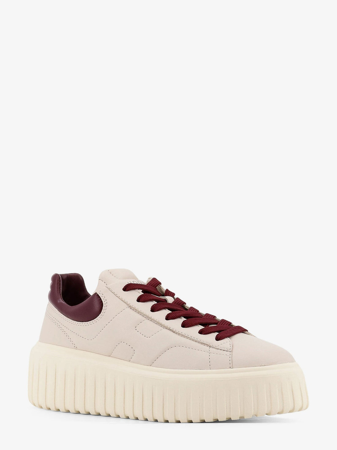 H-Stripes leather low-top sneakers