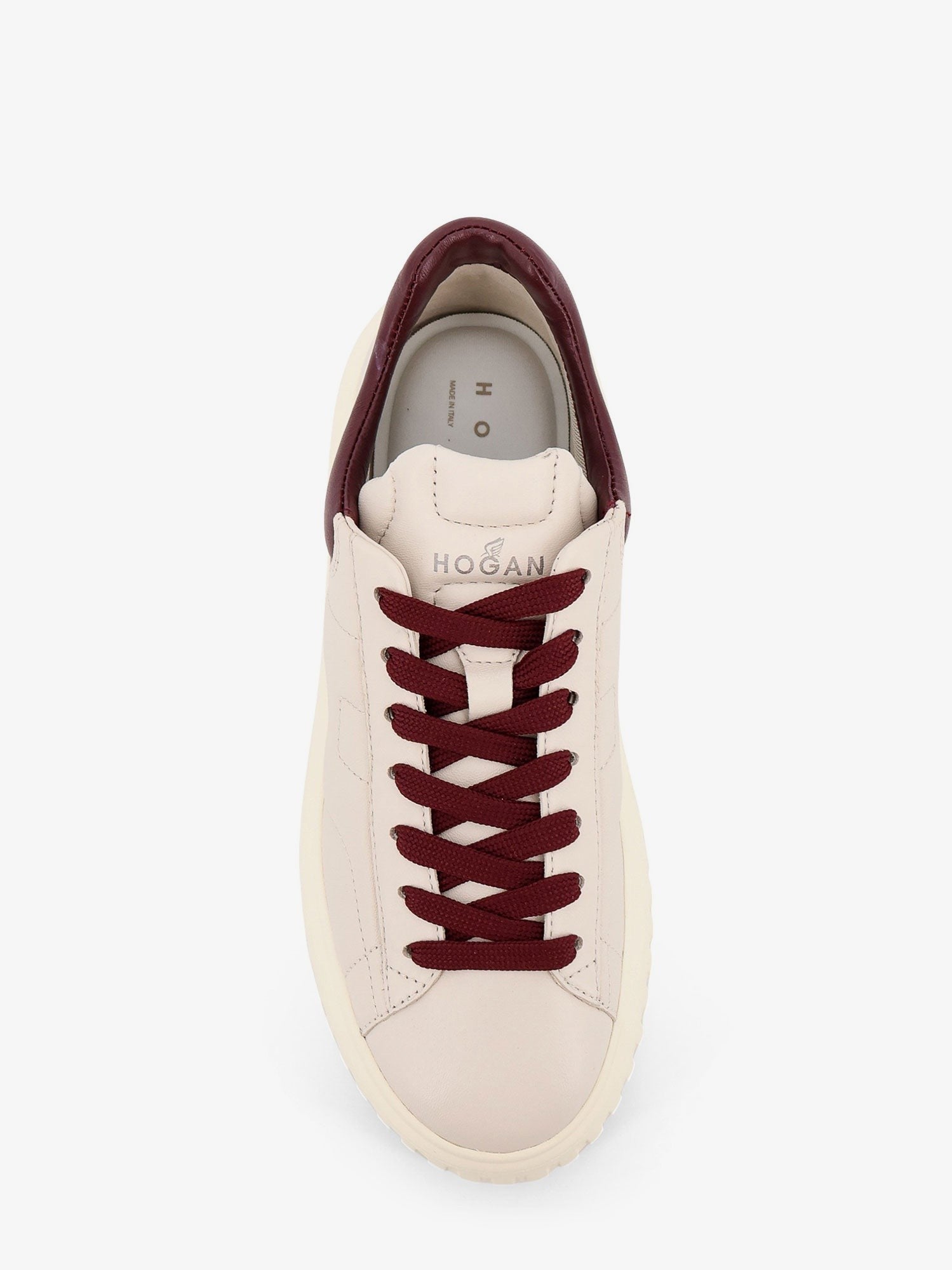 H-Stripes leather low-top sneakers