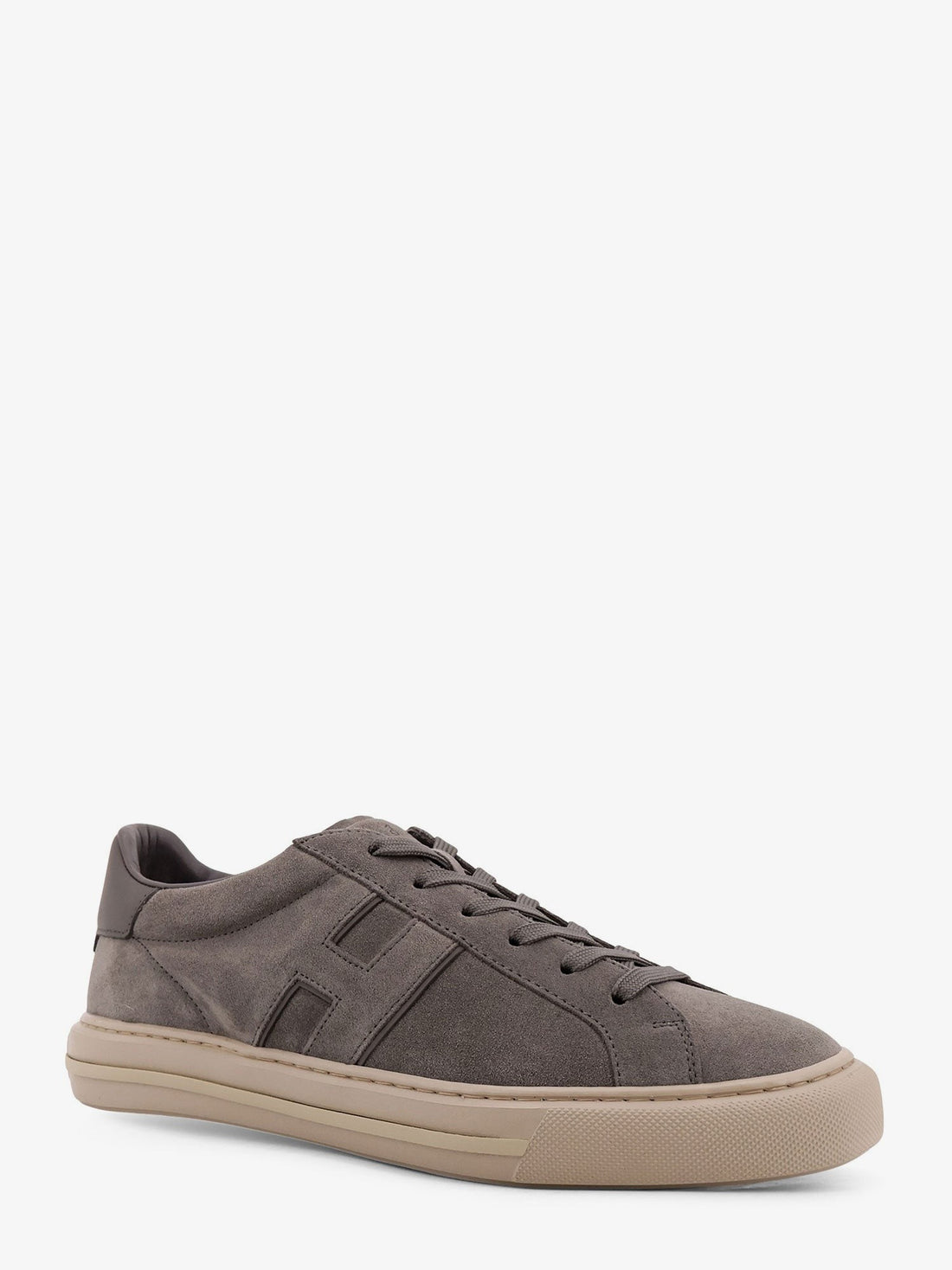 H691 Allacciato H suede low-top sneakers