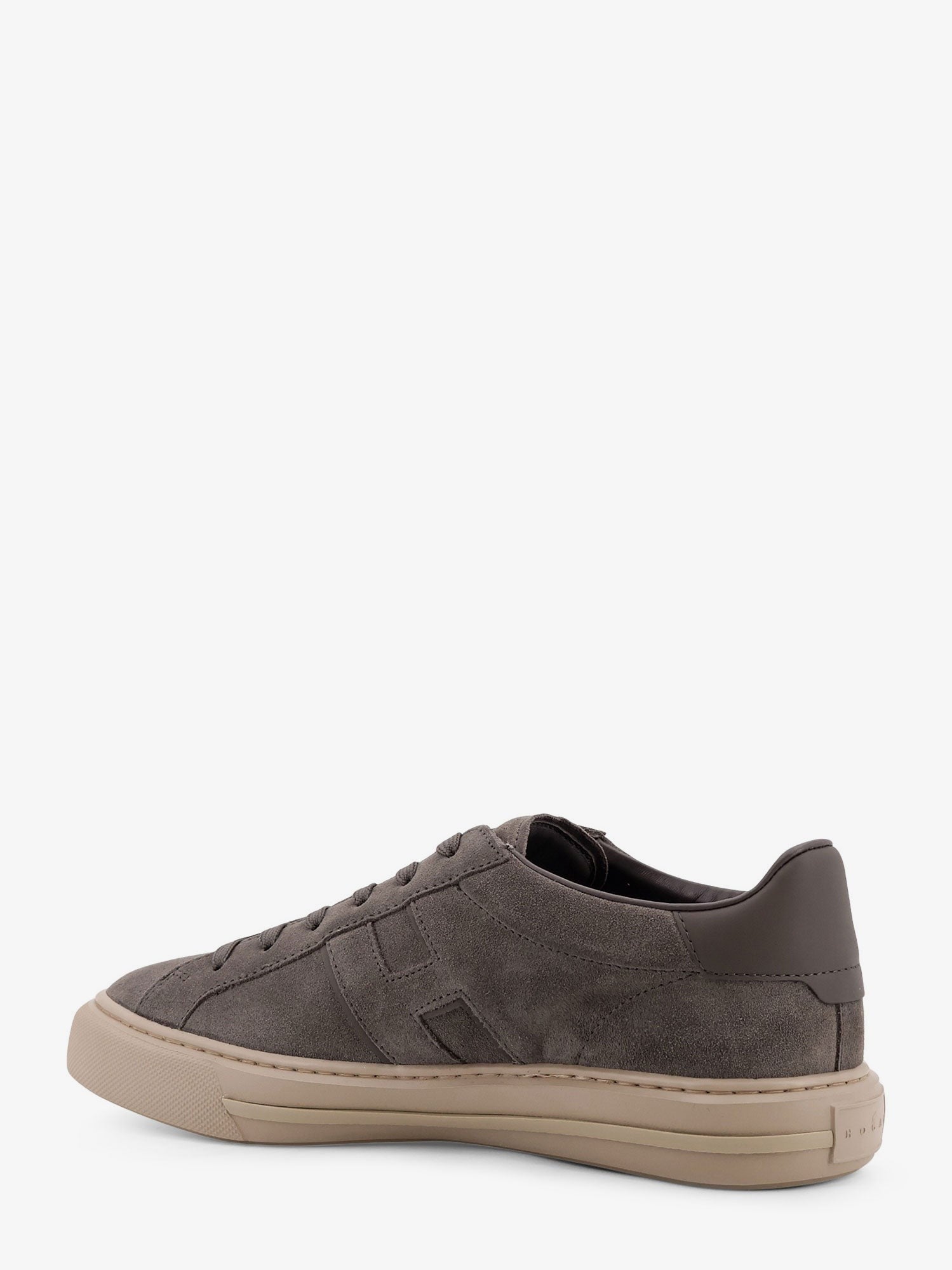 H691 Allacciato H suede low-top sneakers