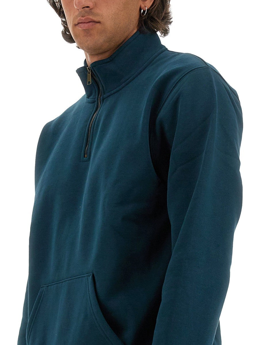 HALF ZIPPER SWEATSHIRT