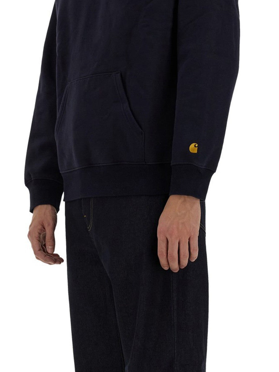 HALF ZIPPER SWEATSHIRT