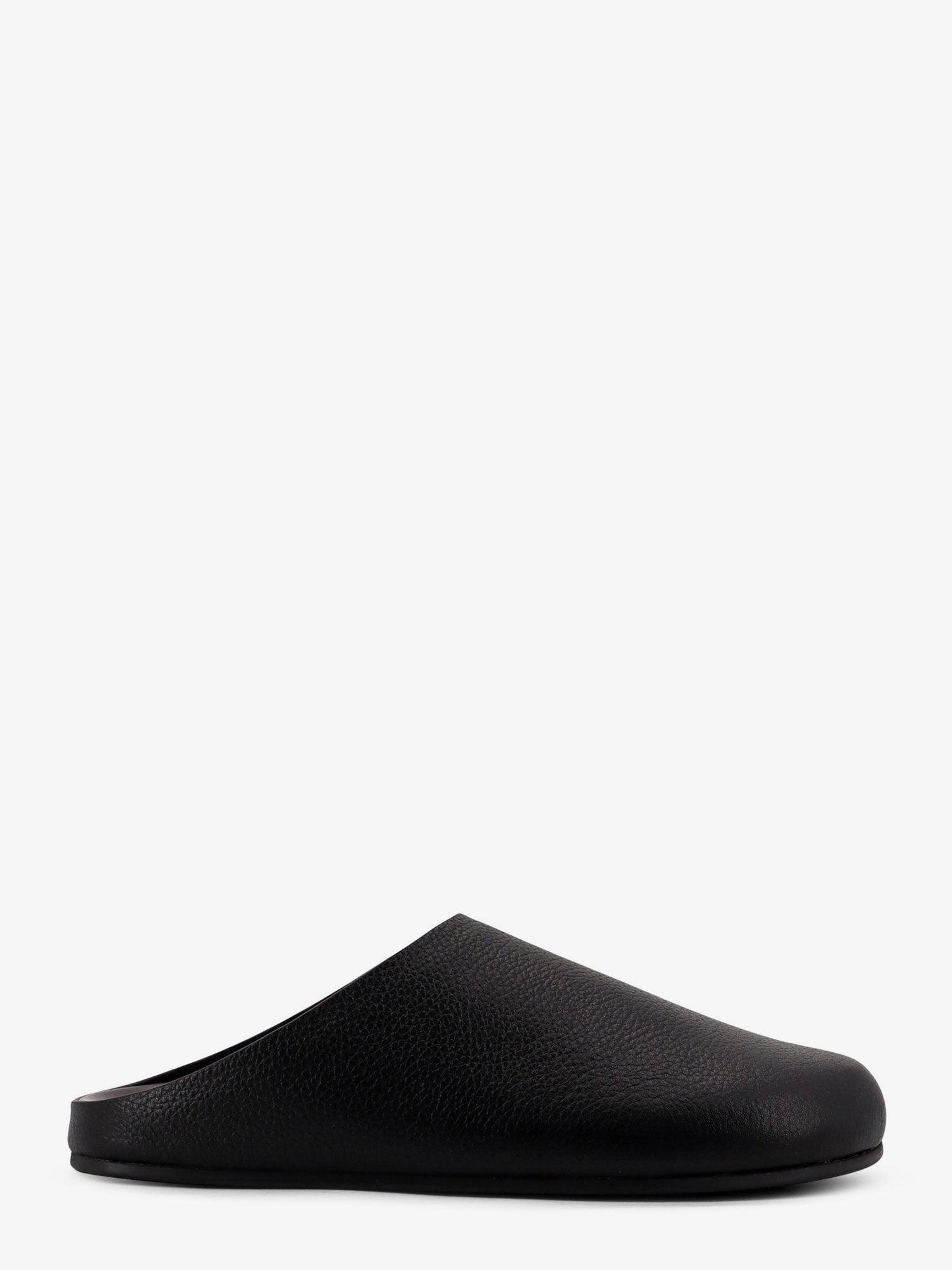 Hammered leather sandals