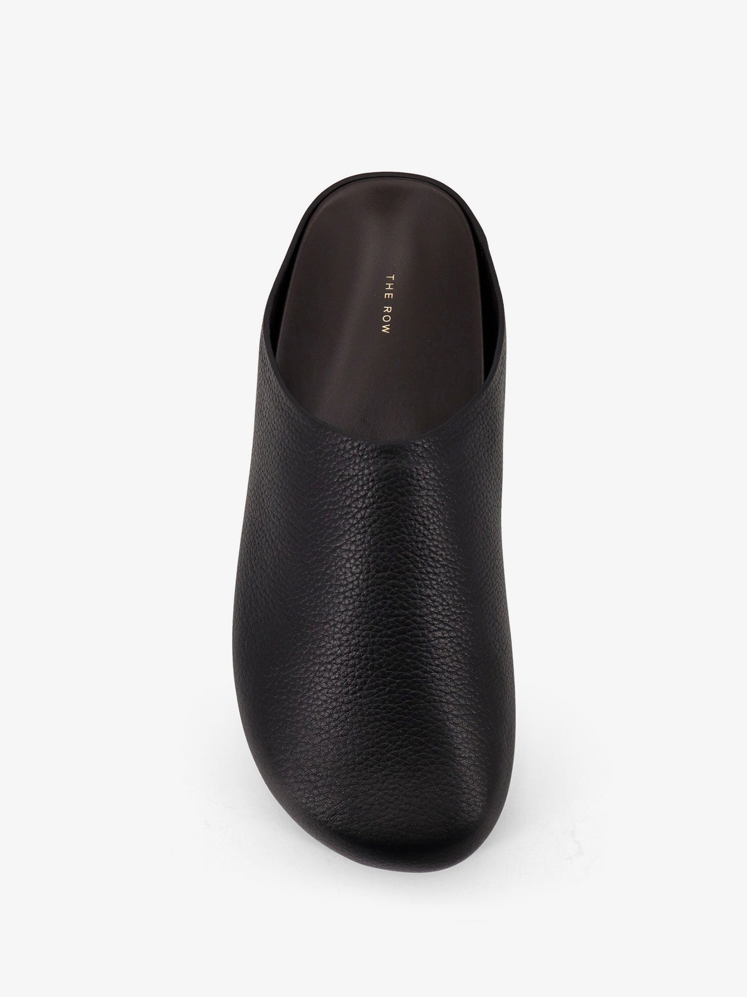 Hammered leather sandals