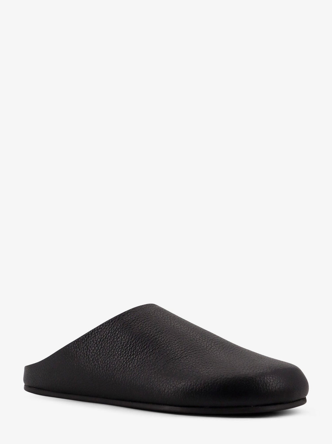 Hammered leather sandals